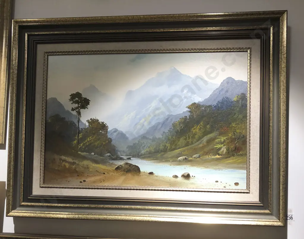 Roy Sefton The Upper Ruatikuri Oil Image 1++