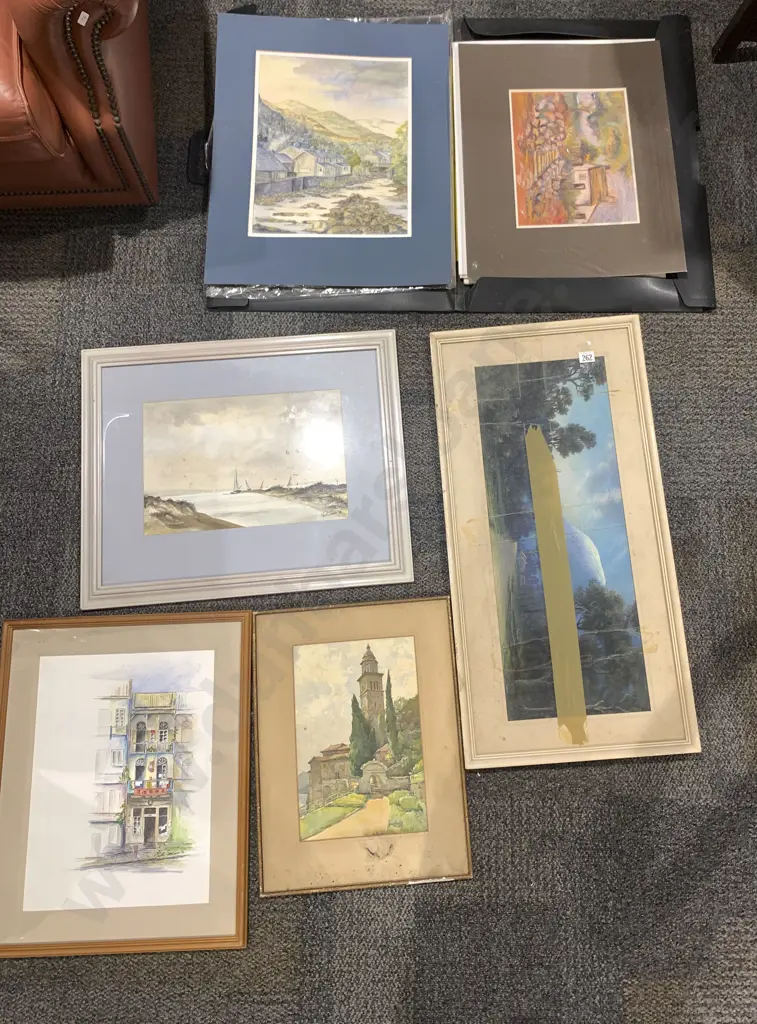 Various Framed and Unframed Works Image 1++