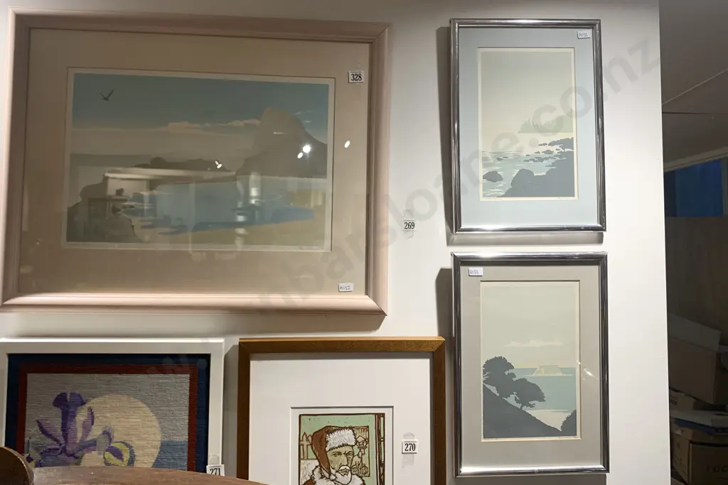 Three NZ Coastal Prints Image 1++