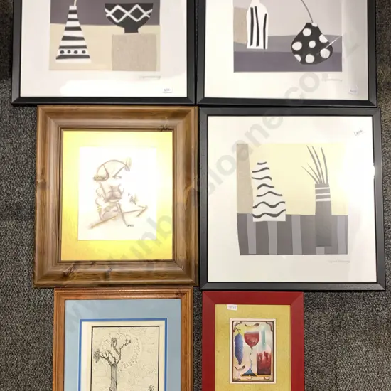Eight Various Modern Prints