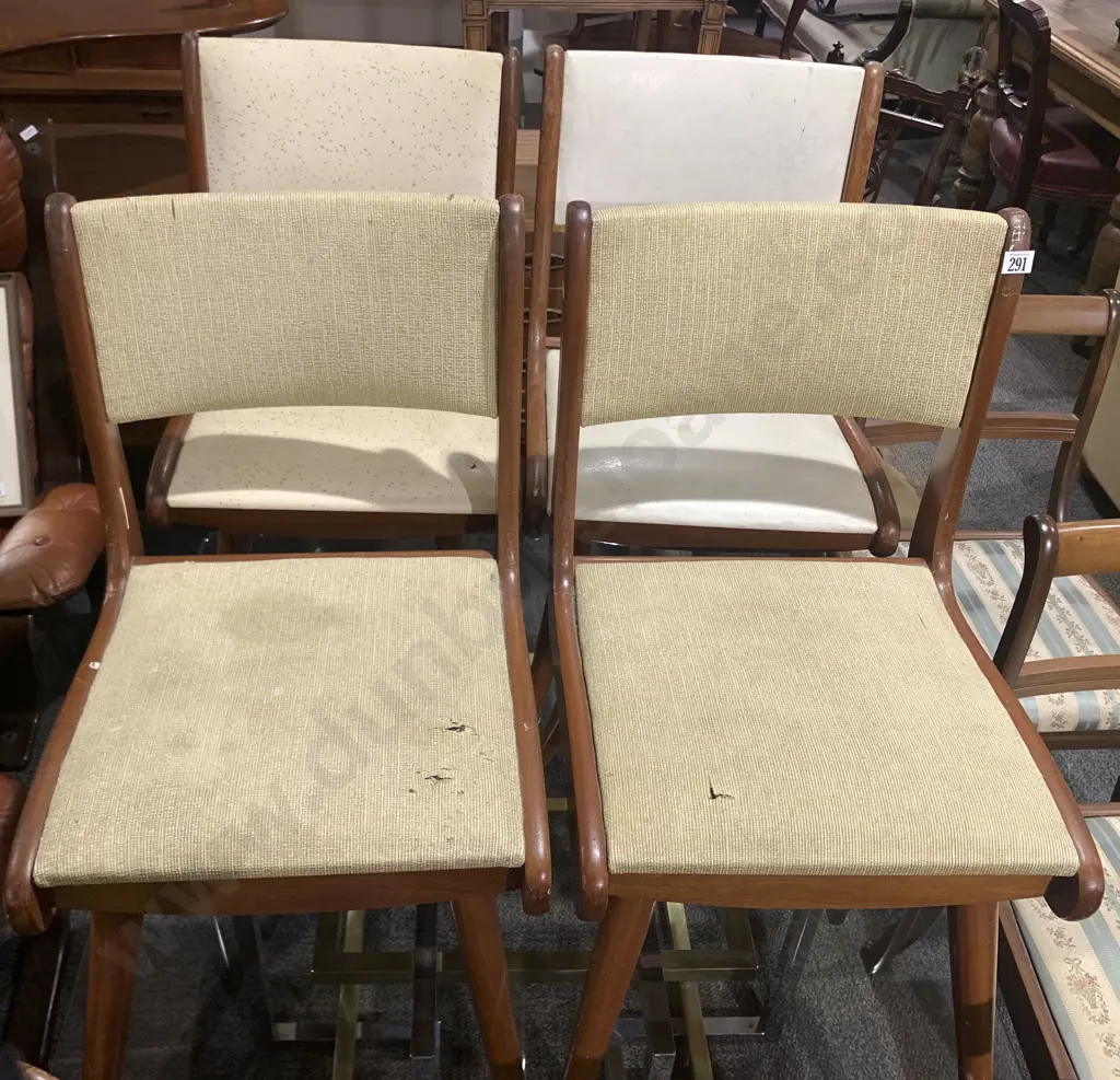 Four Mid C20th Dining Chairs Image 1++