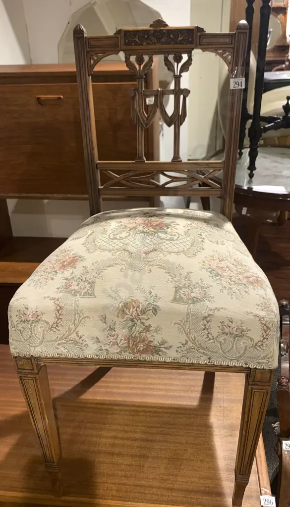 Late Victorian Side Chair Image 1++