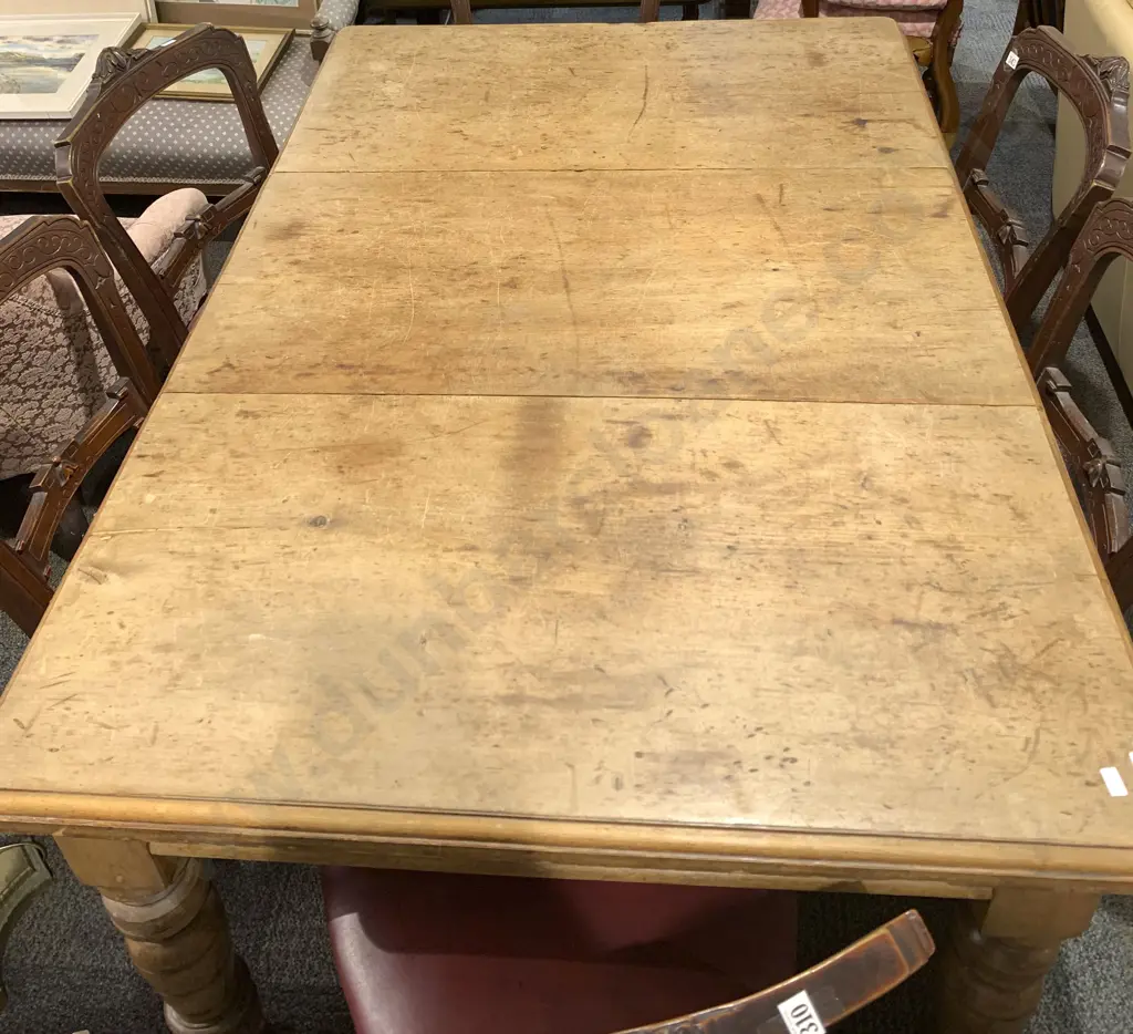 Colonial Kauri Dining Table seating six Image 1++