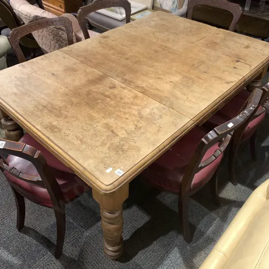 Colonial Kauri Dining Table seating six