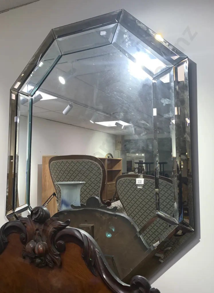 Large Octagonal Wall Mirror Image 1++