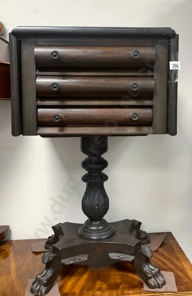 WMIV Style Drop Leaf Work Table Image 1++