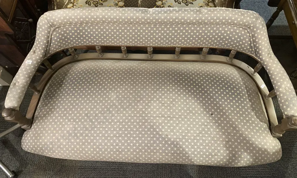Late Victorian Parlor Sofa Image 1++