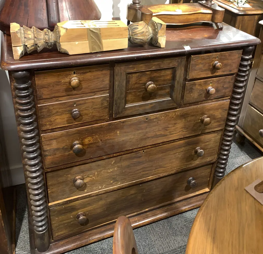C19th NZ Colonial Scotch Chest Image 1++