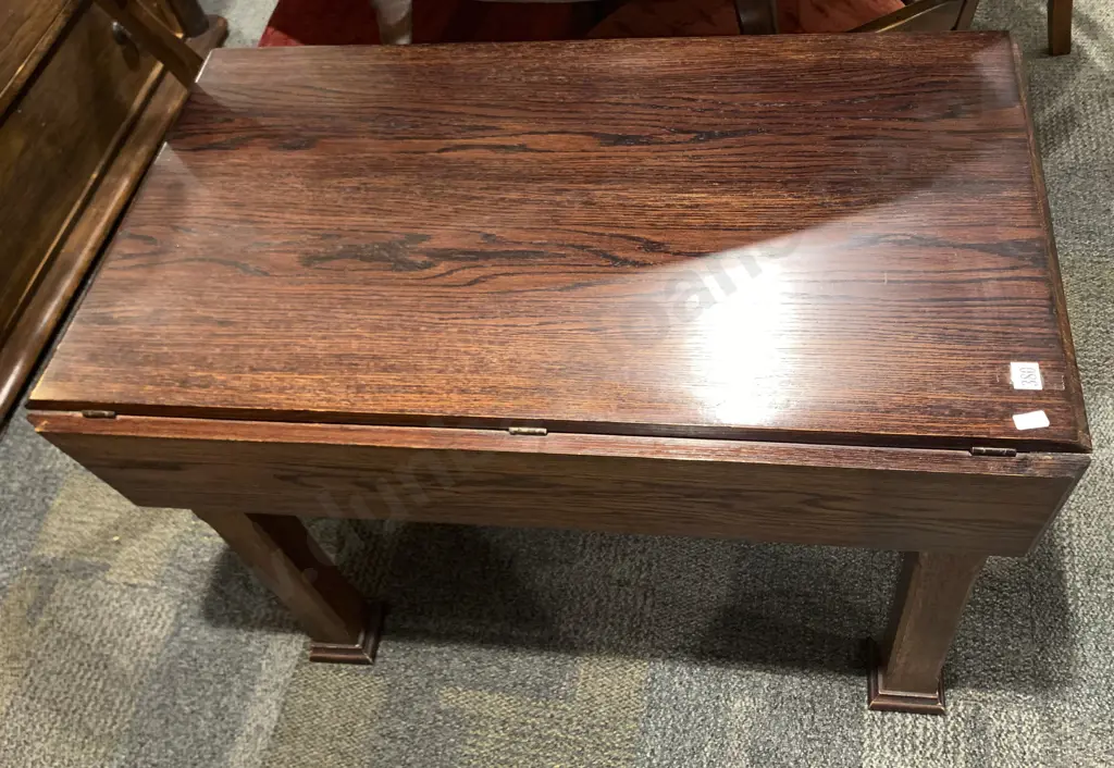 Oak Oblong Drop Leaf Table Image 1++