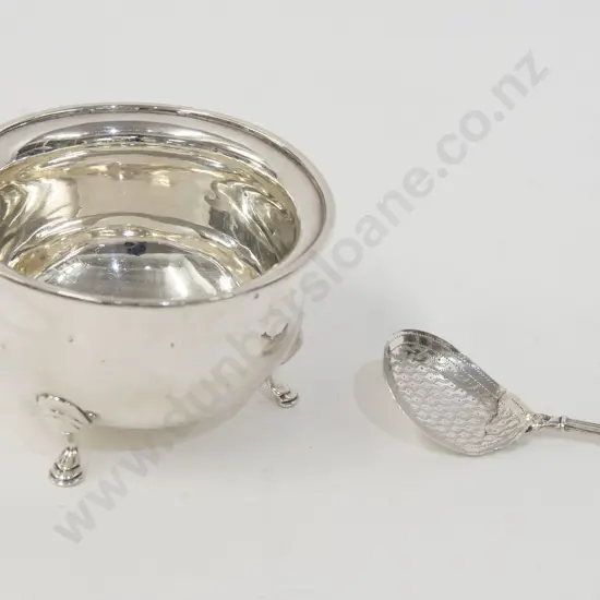 S/S Sugar Bowl and Spoon