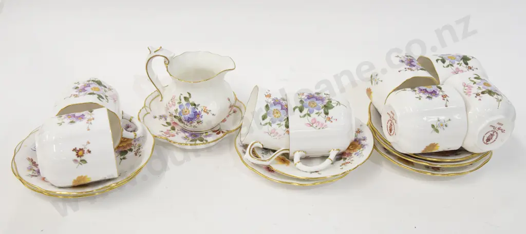 Qty of RCD Floral China (17) Image 1++