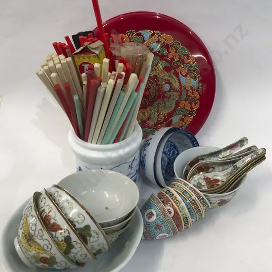 Qty of Chinese Ceramics and Assorted