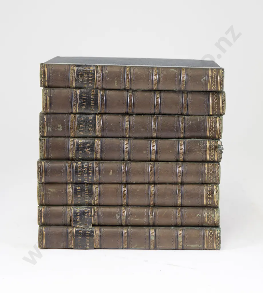 Set Of Eight Charles Dickens Novels Image 1++