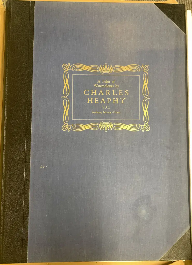 A Folio of Watercolours by Charles Heaphy Image 1++