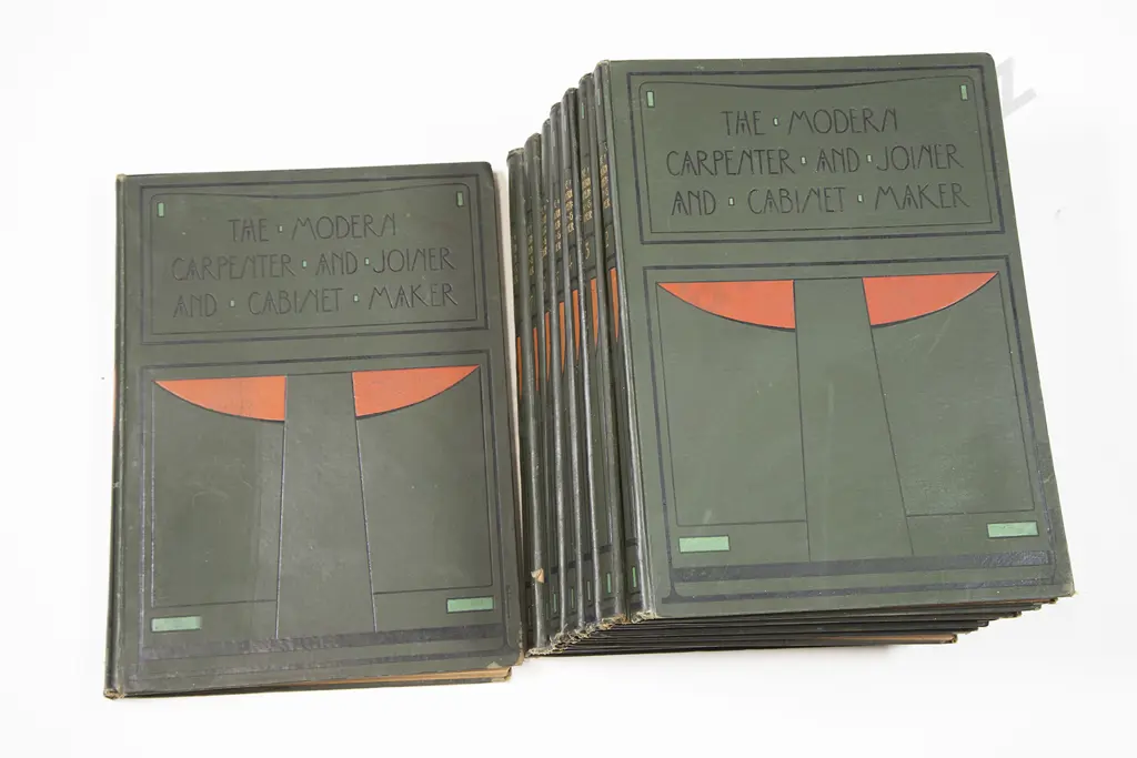 Sutcliffe G Lister - The Modern Carpenter Joiner and Cabinet-Maker (8 Volumes) Image 1++