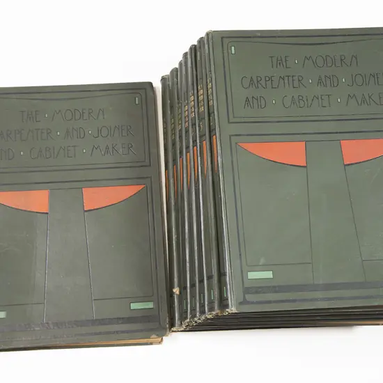 Sutcliffe G Lister - The Modern Carpenter Joiner and Cabinet-Maker (8 Volumes)