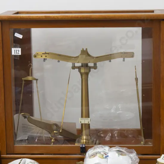 De Grave Short & Co Balance Scales in Cased Display