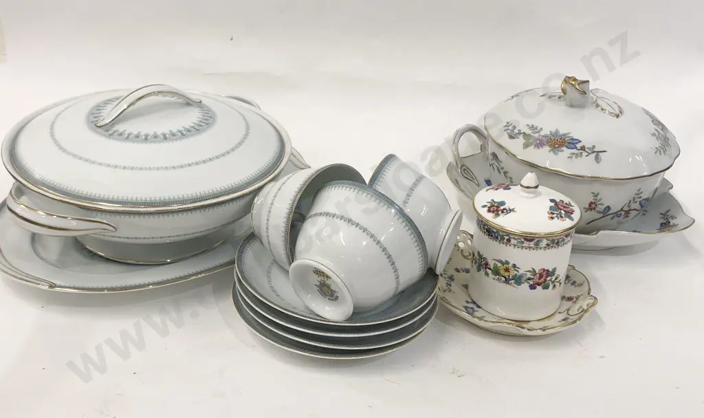 Box of Assorted China Image 1++