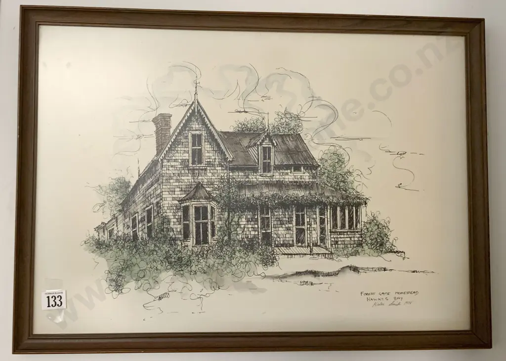 Kate Smith Print "Forest Gate Homestead" Image 1++