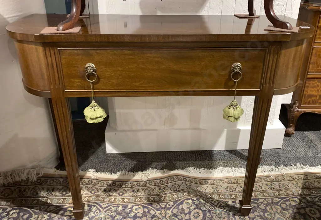Mahogany Hall Table Image 1++