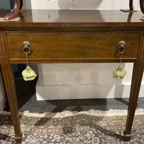Mahogany Hall Table