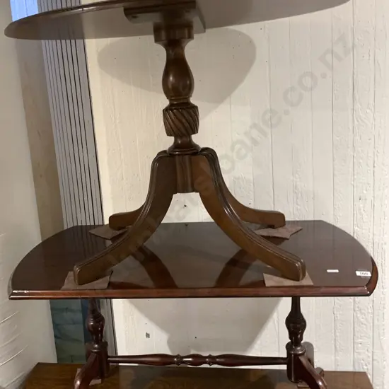 Two Mahogany Coffee Tables
