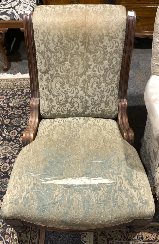 Victorian Nursing Chair Image 1++