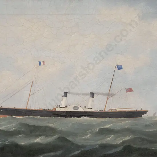 Manner of George Mears (British fl. 1870-1895) - The Paddle Steamer 'Victoria'