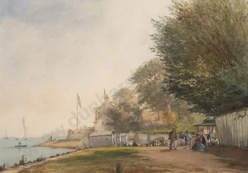 Late C19th British - Seaside Scape Image 1++