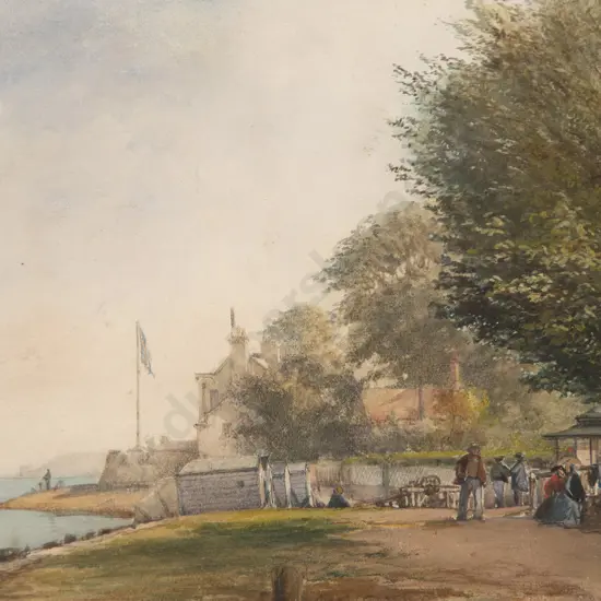 Late C19th British - Seaside Scape