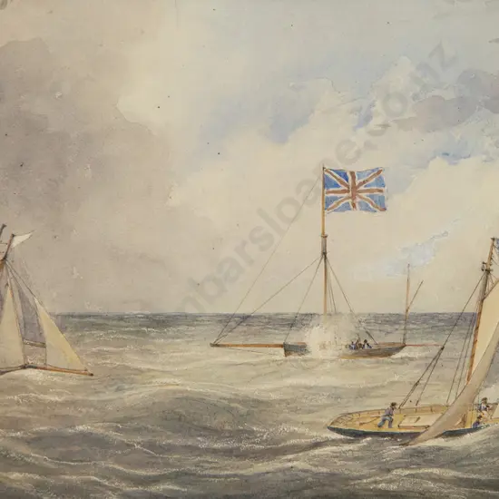 Early C19th British - Crossing the Line