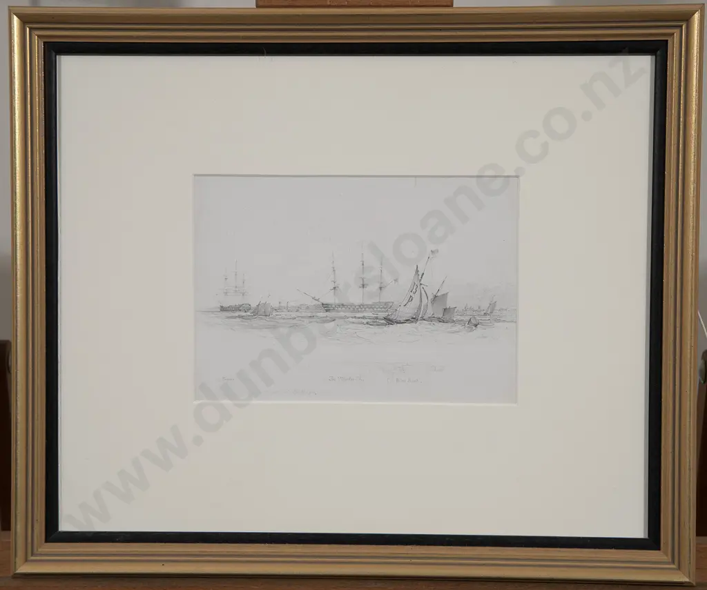 After Edward William Cooke (British 1811-1890) - Portsmouth Pilot Cutter no. 13 Working Spithead Image 1++