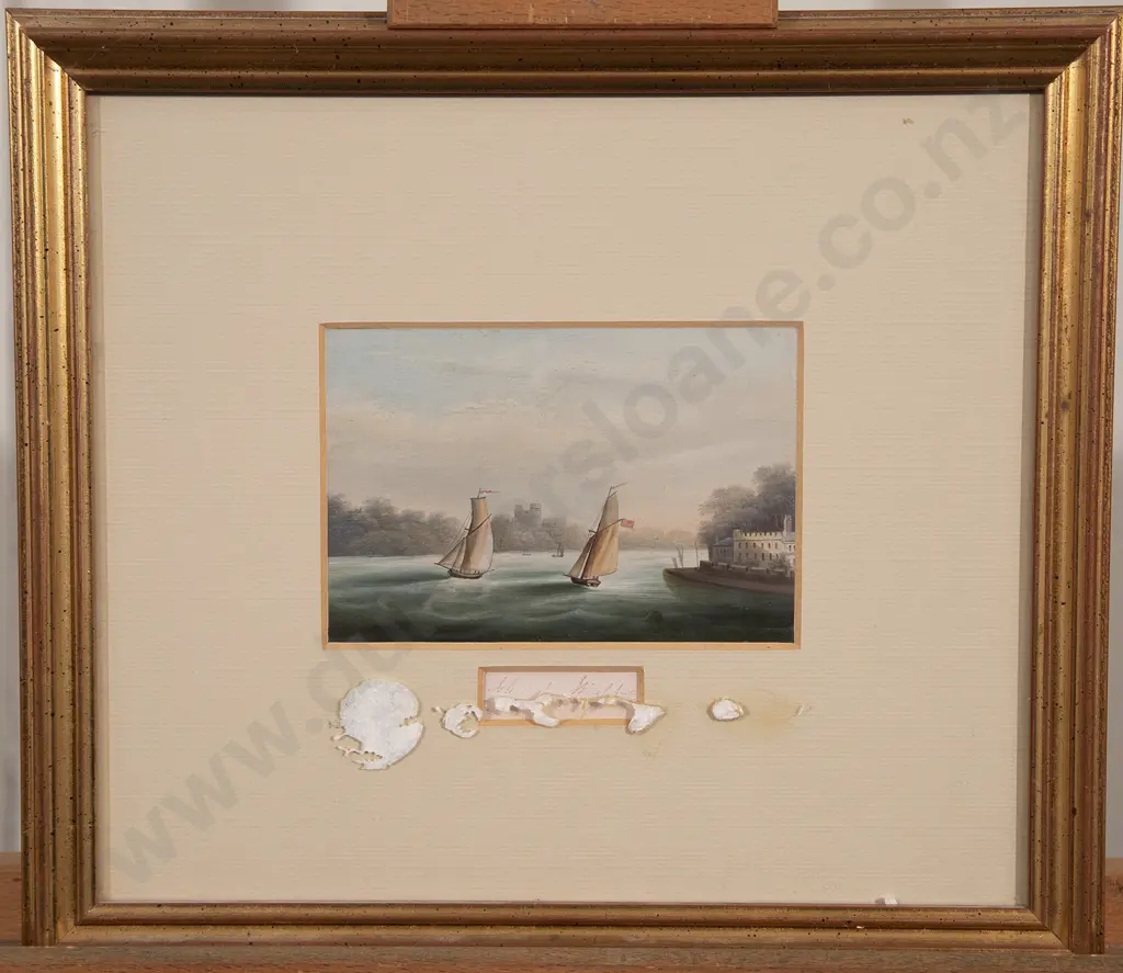 Early C19th British - The River Medina at Cowes Image 1++