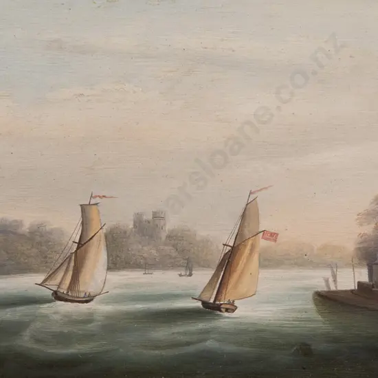 Early C19th British - The River Medina at Cowes