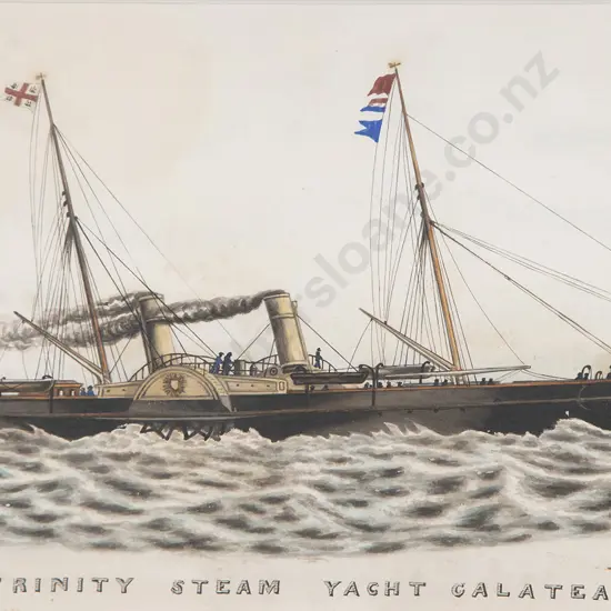 Robert E Pizey - Trinity Steam Yacht Galatea