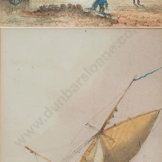 Manner of Charles Taylor (British) & other watercolours (2)