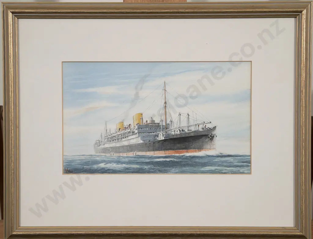 T H Robinson & J Cobb Marine Watercolours (2) Image 1++