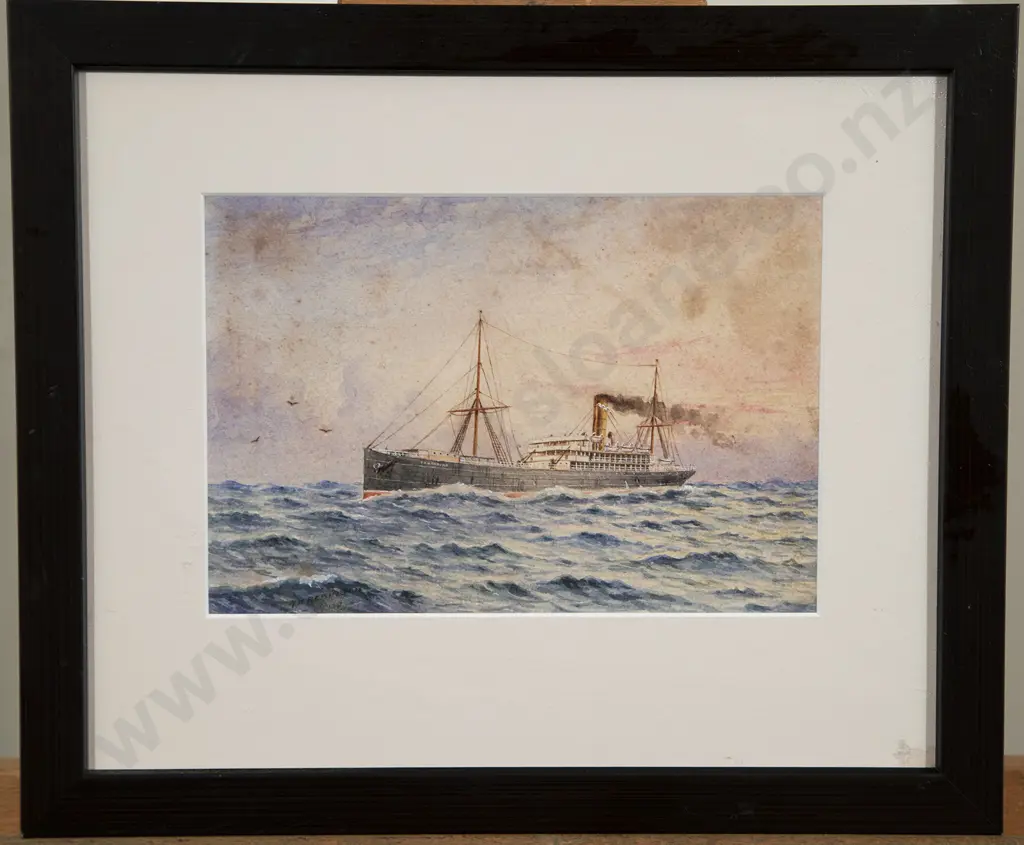 T H Robinson & J Cobb Marine Watercolours (2) Image 1++