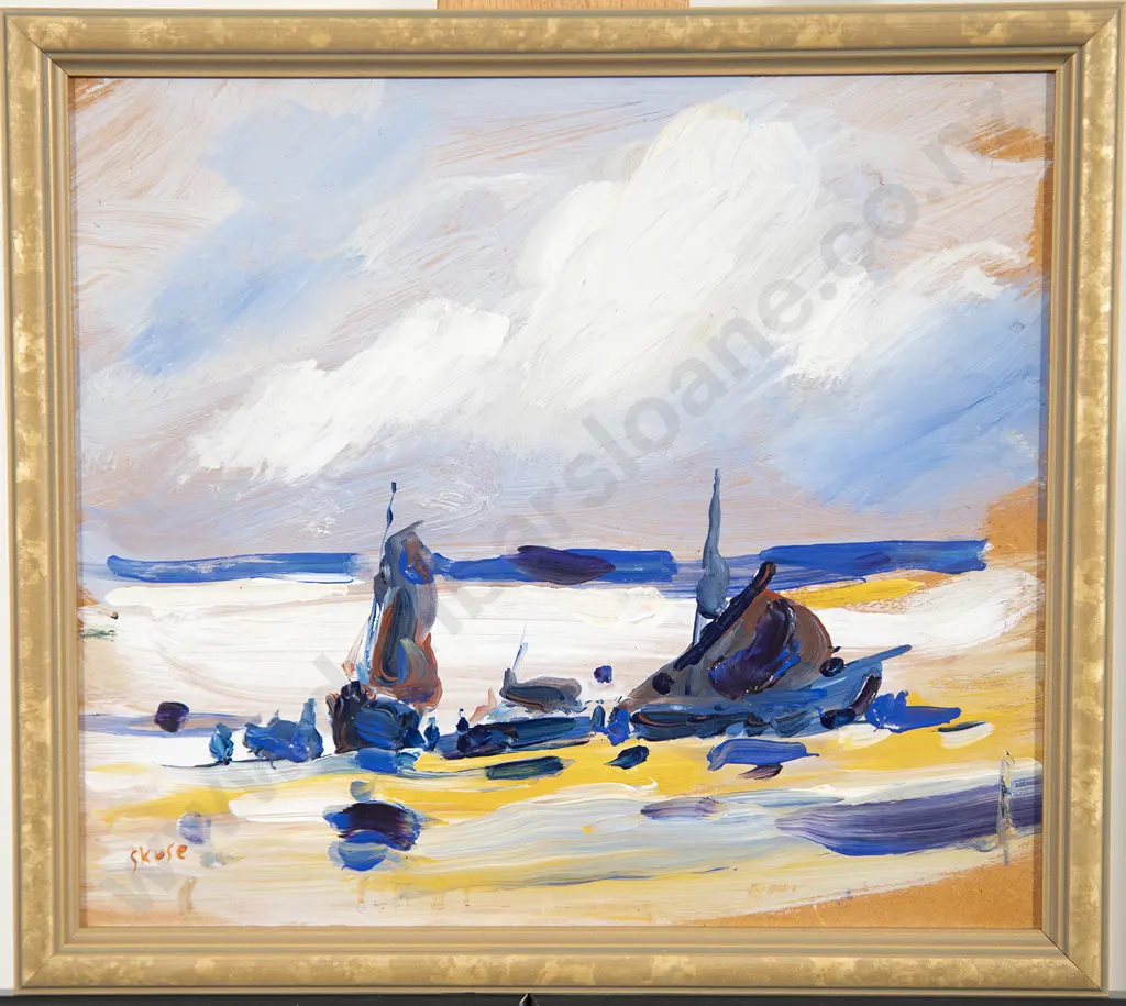 Anthony Skuse (British C20th) - Three Marine Studies Image 1++