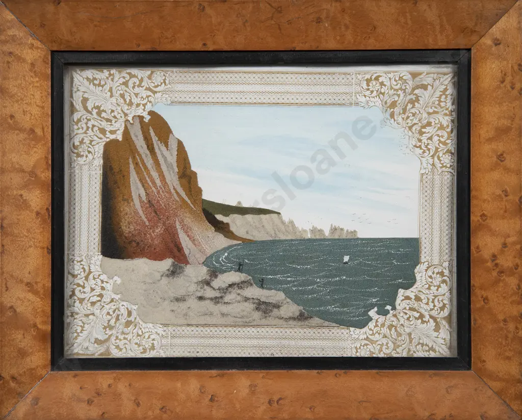 Set of Three C19th English Sand Pictures Image 1++