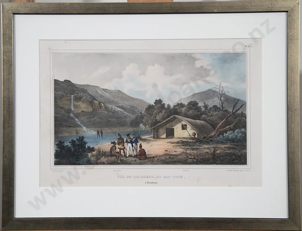 After William de Sainson - Vue de L'aoguade de Cap. C Image 1++