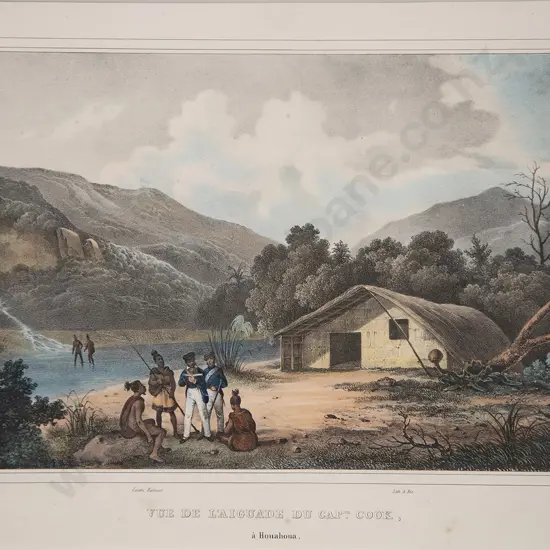 After William de Sainson - Vue de L'aoguade de Cap. C