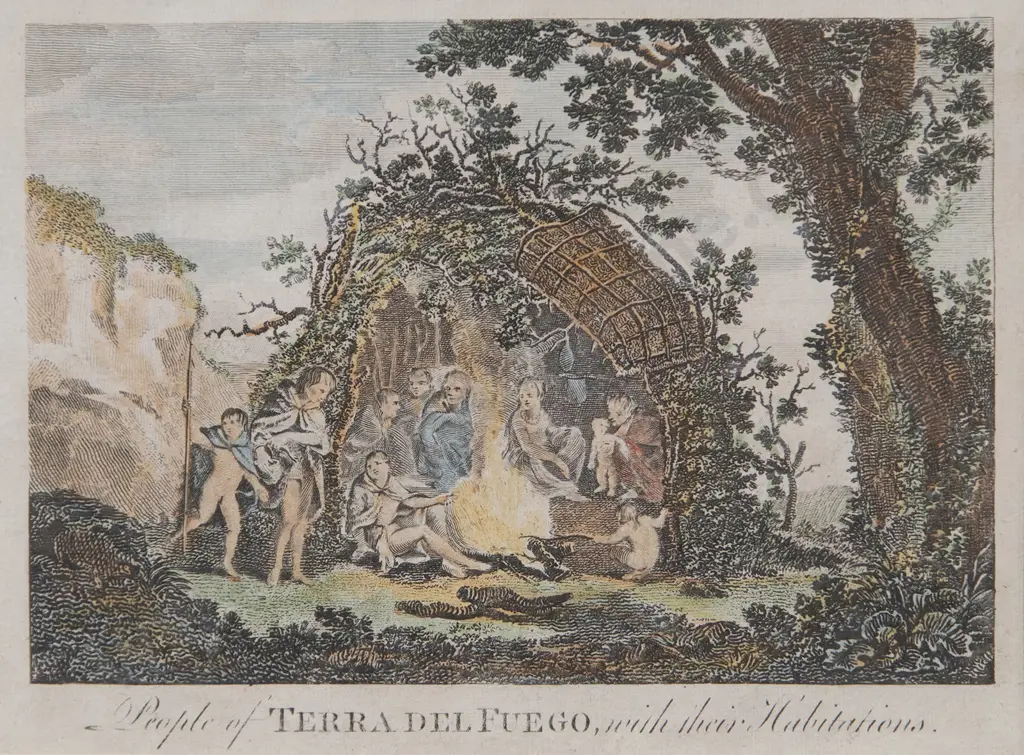 Three Small C18th Coloured Engravings Image 1++