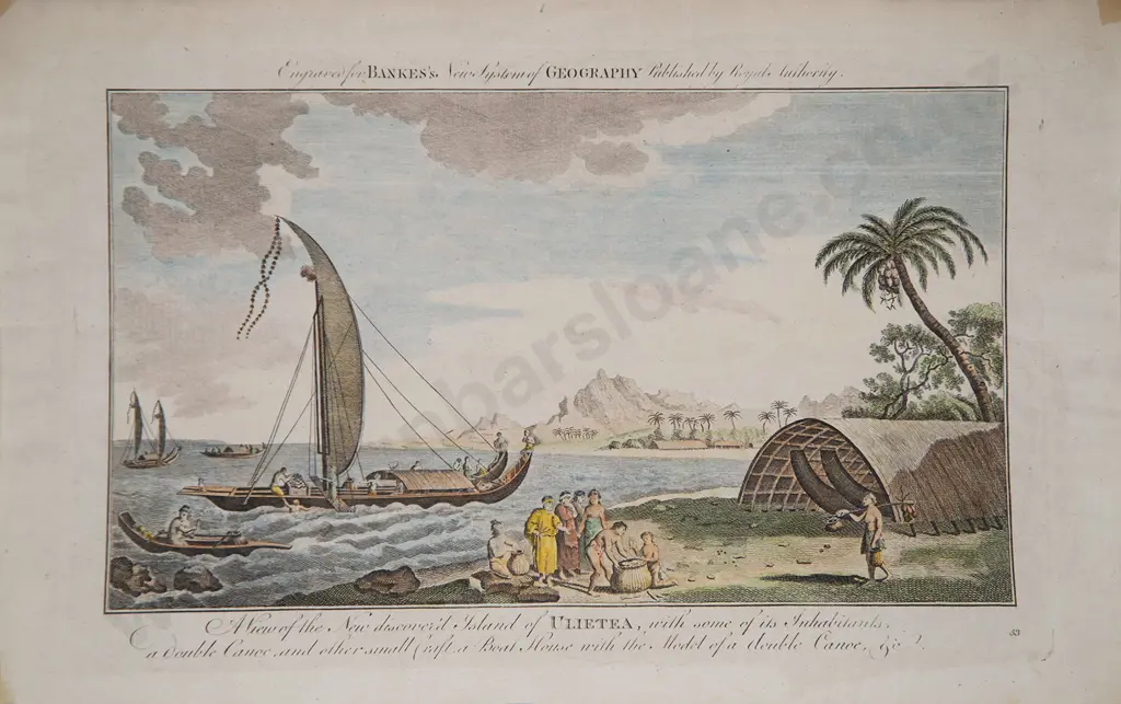 Two C18th Coloured Engravings Image 1++