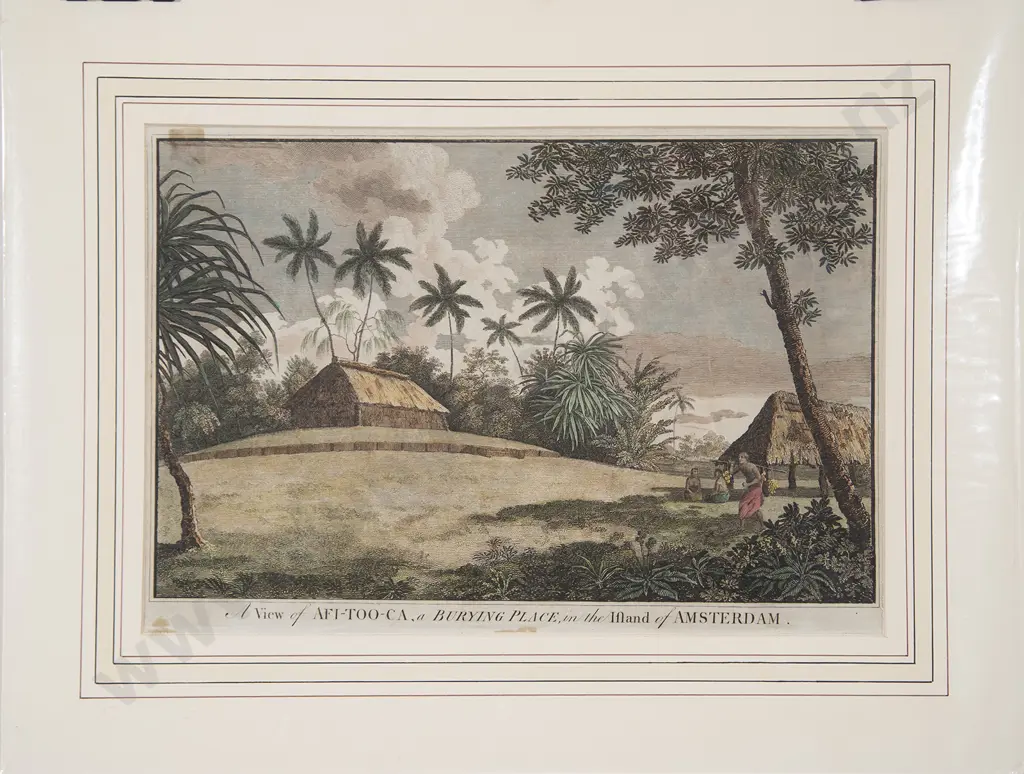 Two C18th Coloured Engravings Image 1++