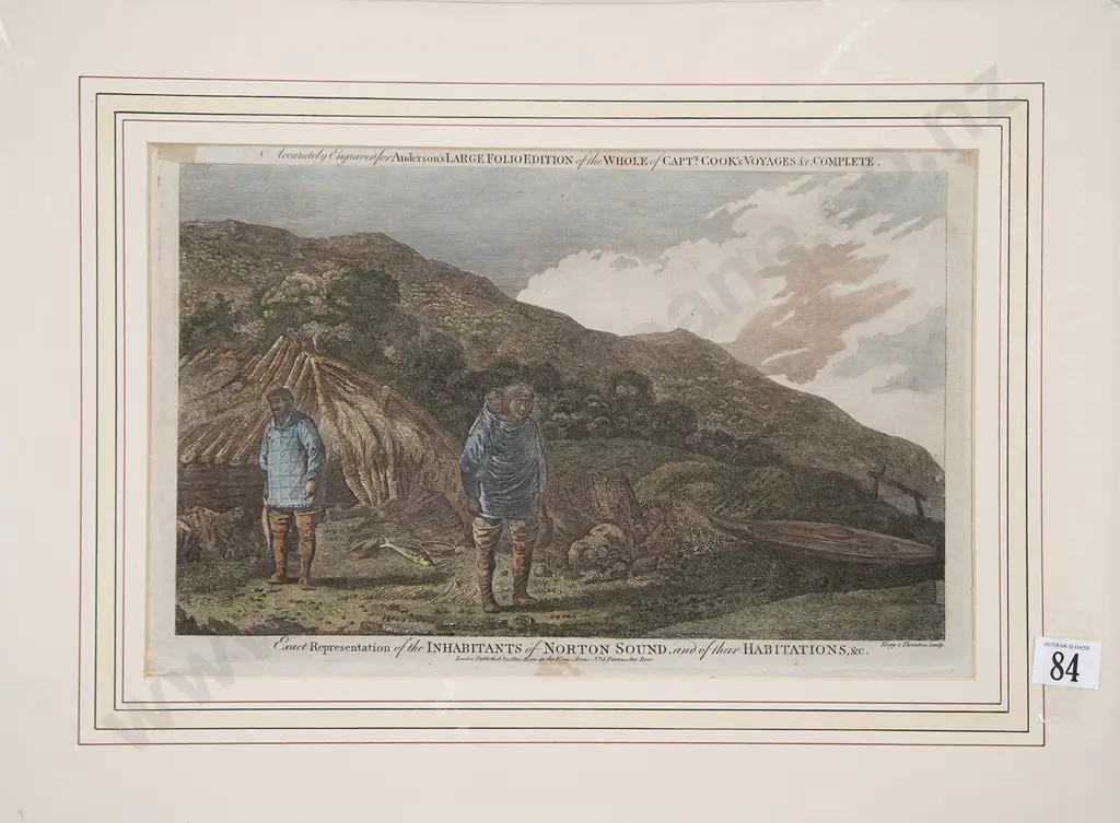 Two C18th Coloured Engravings Image 1++