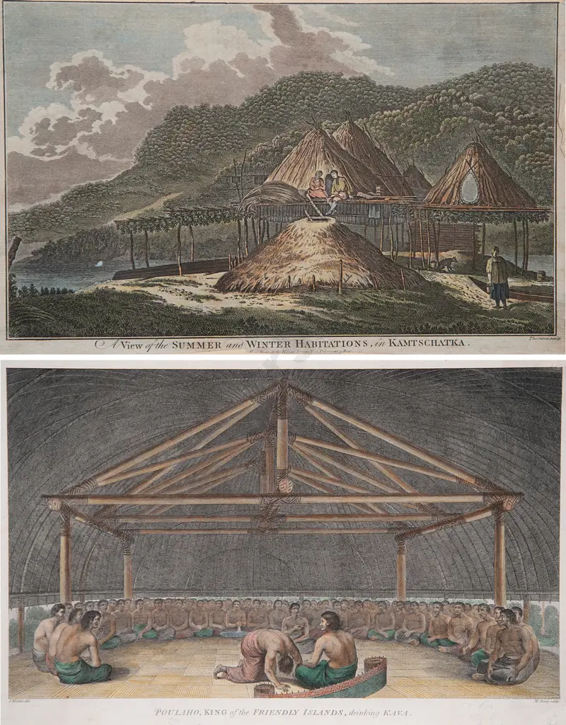 Two C18th Coloured Engravings Image 1++
