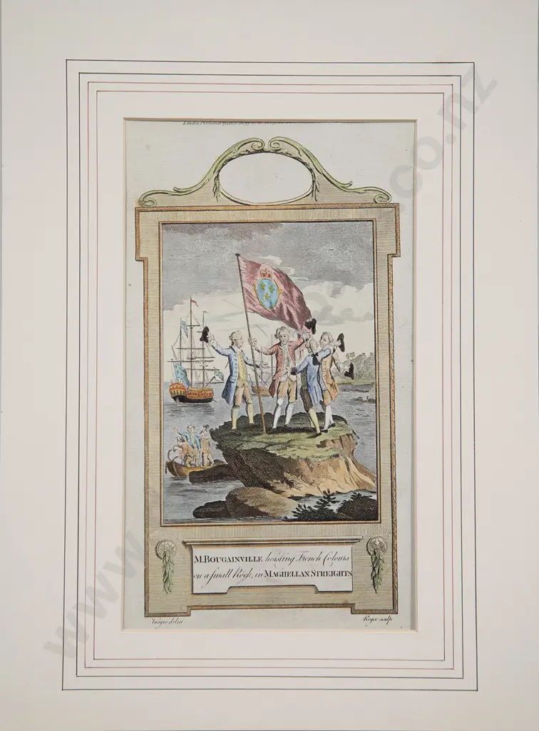 18C Coloured Engraving Image 1++