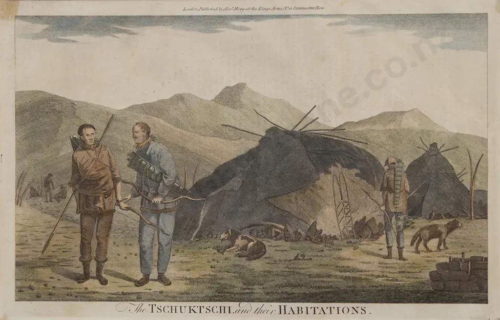 Five Various C18th Coloured Engravings Image 1++
