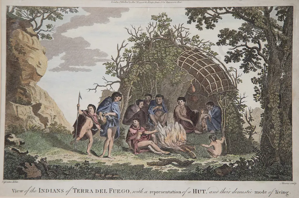 Five Various C18th Coloured Engravings Image 1++